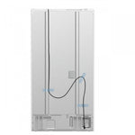 Forno Moena White Counter-Depth French Door Refrigerator with Ice Maker (19.2 Cu. Ft.) - FFRBI1820-36WHT