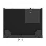 Forno Salerno 36" Black Side-by-side Refrigerator With Ice & Water Dispenser (20 Cu. Ft.) - FFRBI1844-36BLK