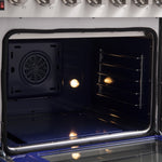 Forno Massimo 30" Stainless Steel Freestanding Electric Range With True Convection And Air Fry (4.32 Cu. Ft.) - FFSEL6020-30