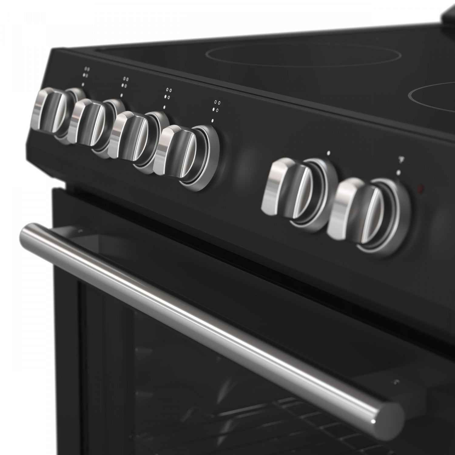Forno Leonardo Black Slide-in Electric Range (5.0 Cu. Ft.) - FFSEL6022-30BLK