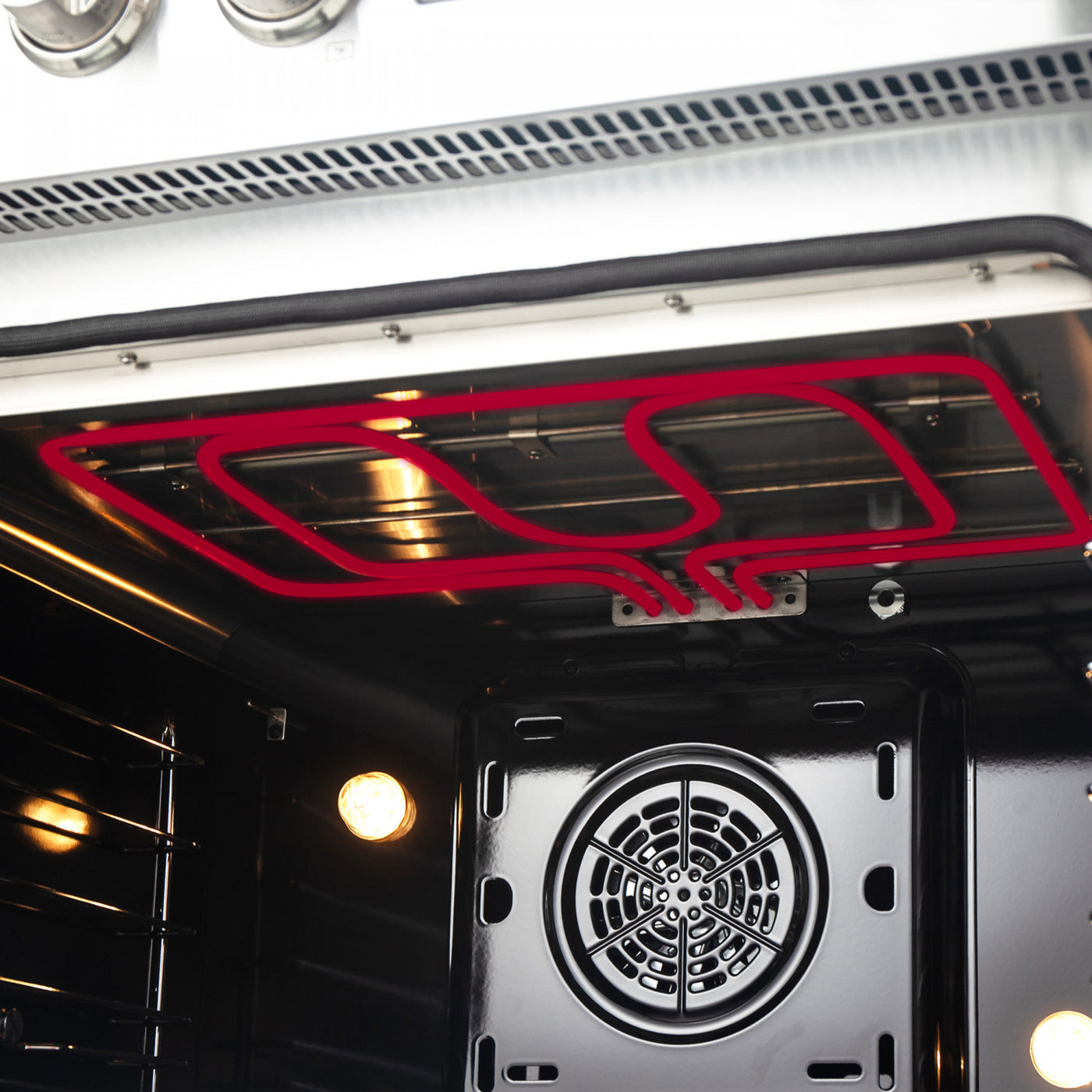 Forno Torino Stainless Steel 30" True Convection Induction Range with Air Fry and Air Sous Vide (4.32 Cu. Ft.) - FFSIN0950-30