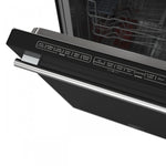 Forno Pozzo Black Built-in Top Control Dishwasher (49 dBa) - FDWBI8067-24BLK