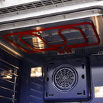 Forno Capriasca 30" Stainless Steel French Door Dual Fuel Range with True Convection (4.32 Cu. Ft.) - FFSGS6387-30