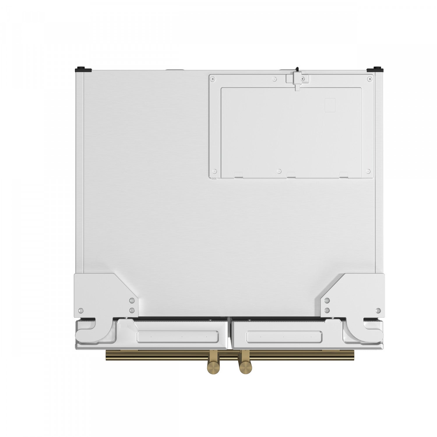 Forno Gallipoli 31" 17.5 Cu.Ft. White French Door Refrigerator with Ice Maker - FFFFD1974-31WHT