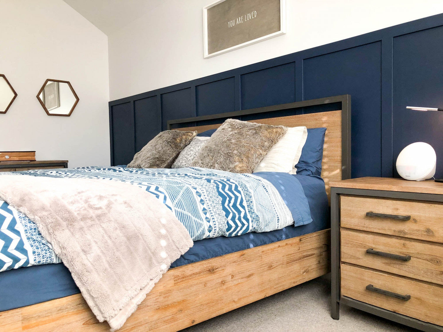 Liora Nightstand - Greige