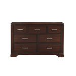 Arista 7-Drawer Dresser - Brown Cherry