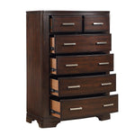 Arista 5-Piece Full Storage Bedroom Package - Cherry