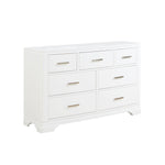 Arista 7-Drawer Dresser - White