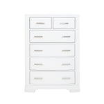 Arista 6-Drawer Chest - White
