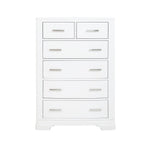 Arista 6-Drawer Chest - White