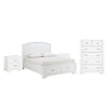 Arista 5-Piece Full Storage Bedroom Package - White