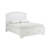 Arista 3-Piece Full Storage Bed - White