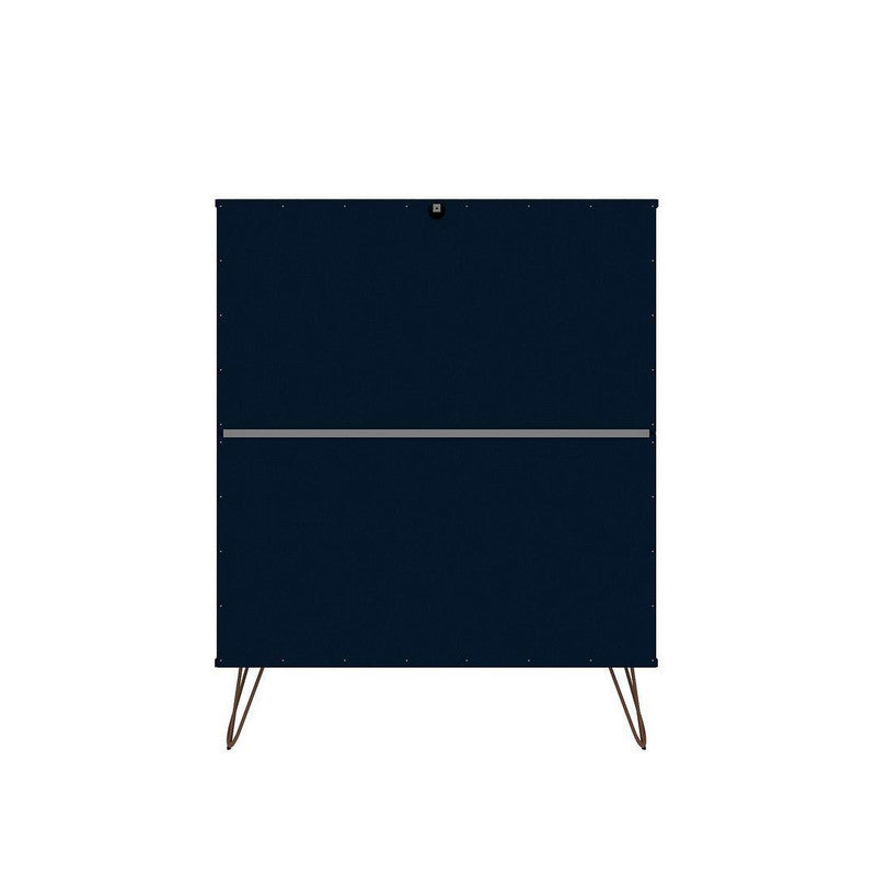 Nuuk 5-Drawer Dresser - Midnight Blue