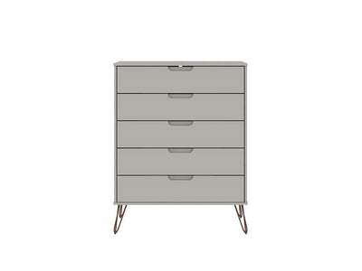 Nuuk 5-Drawer Dresser - Off White