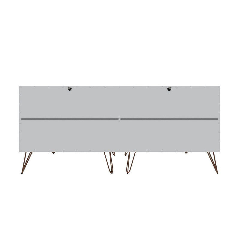 Nuuk 6-Drawer Double Dresser - White