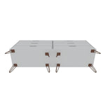 Nuuk 6-Drawer Double Dresser - White