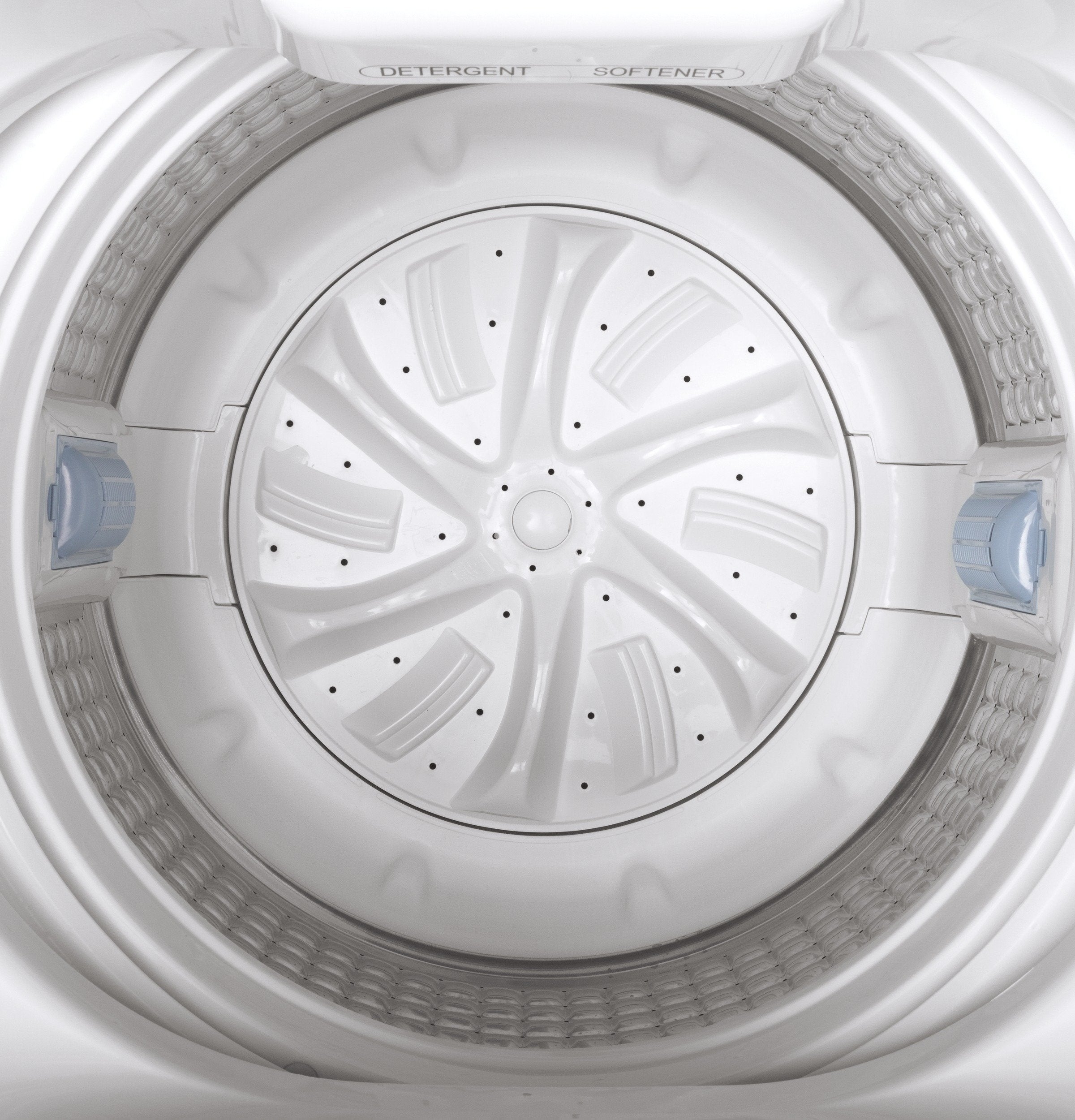 GE White Portable Washer (3.3 IEC Cu. Ft.) & Electric Dryer (3.6 Cu. Ft.) - GNW128PSMWW/PCKS443EBWW