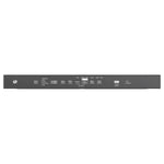 GE 24" Slate Top Control Dishwasher with Stainless Steel Interior and Third Rack - GDT650SMVES