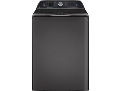 GE Profile Diamond Grey Top Load Washer with Smarter Wash Technology (6.2 Cu. Ft)- PTW700BPTDG