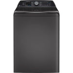 GE Profile Diamond Grey Top Load Washer (6.2 Cu. Ft) & Smart Electric Dryer (7.4 Cu. Ft) - PTW700BPTDG/PTD70EBMTDG