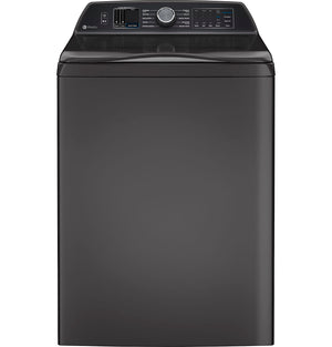 GE Profile Diamond Grey Top Load Washer with Smarter Wash Technology (6.2 Cu. Ft)- PTW700BPTDG