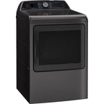 GE Profile Diamond Grey Smart Electric Dryer (7.4 Cu. Ft)- PTD70EBMTDG