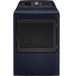 GE Profile Sapphire Blue Top Load IEC Washer (6.2 cu.ft.) & Smart Electric Dryer with Fabric Refresh (7.3 Cu. Ft) - PTW800BPWRS/PTD90EBMTRS