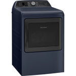 GE Profile Sapphire Blue Smart Electric Dryer with Fabric Refresh (7.3 Cu. Ft)- PTD90EBMTRS