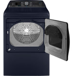 GE Profile Sapphire Blue Top Load IEC Washer (6.2 cu.ft.) & Smart Electric Dryer with Fabric Refresh (7.3 Cu. Ft) - PTW800BPWRS/PTD90EBMTRS