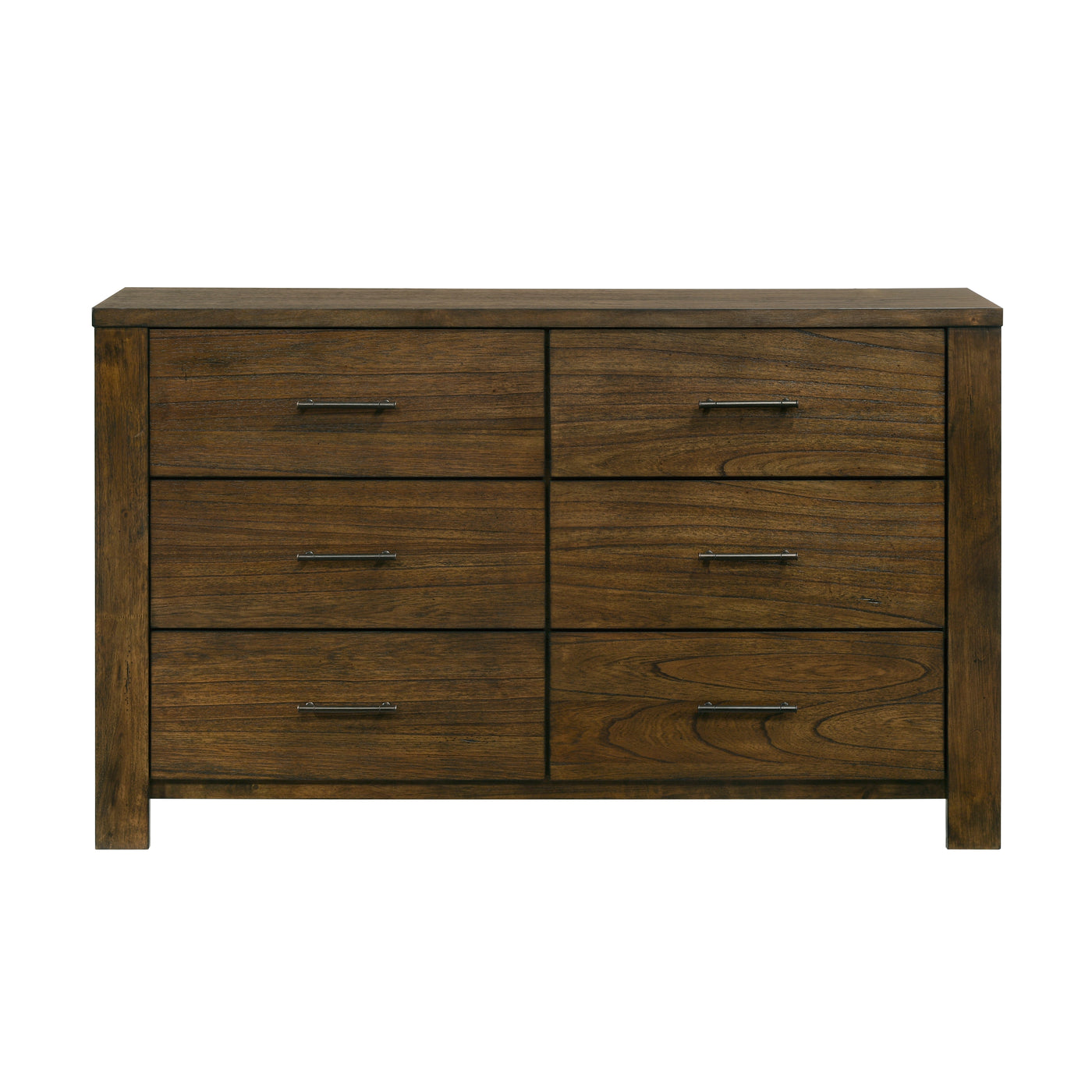 Manor 6-Drawer Dresser - Dark Oak