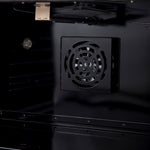 Forno Marco 36" Black Freestanding Gas Range (5.36 Cu. Ft.) - FFSGS6277-36BLK