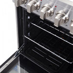Forno Pallermo 20" Stainless Steel Freestanding Electric Range (2.05 Cu. Ft.) - FFSEL6051-20