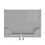 Forno Salerno 33" 15.6 Cu.Ft. White Freestanding Side-by-Side Refrigerator - FFRBI1805-33WHT