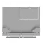 Forno Moena 36" 19.2 Cu.Ft. White Counter-Depth French Door Refrigerator with Ice Maker - FFRBI1820-36WHT