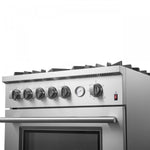 Forno Giovanni 30" Stainless Steel Freestanding Gas Range (4.32 Cu. Ft.) - FFSGS6274-30