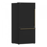 Forno Milano 62" Black 2-piece Freestanding Dual Bottom Freezer Refrigerator (34.4 Cu. Ft.) - FFFFD1787-60BLK