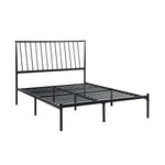 Augusta Queen Platform Bed - Black
