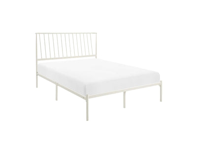 Augusta Full Platform Bed - White