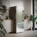 Forno Milano 31" Stainless Steel Bottom Freezer Refrigerator With Left Swing Door (17.2 Cu. Ft.) - FFFFD1786-31S
