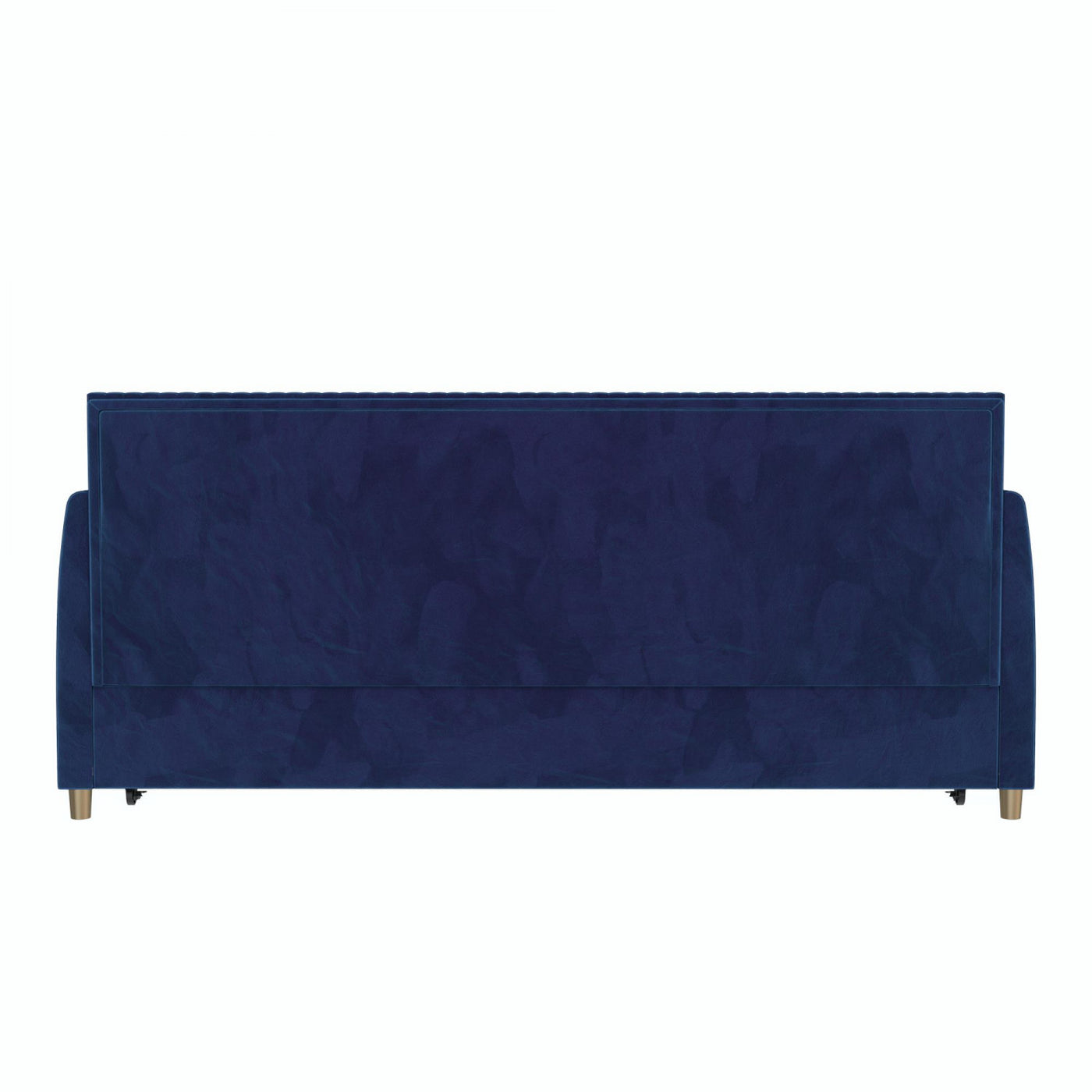 Daphne Upholstered Twin Daybed with Twin Trundle - Blue Velvet