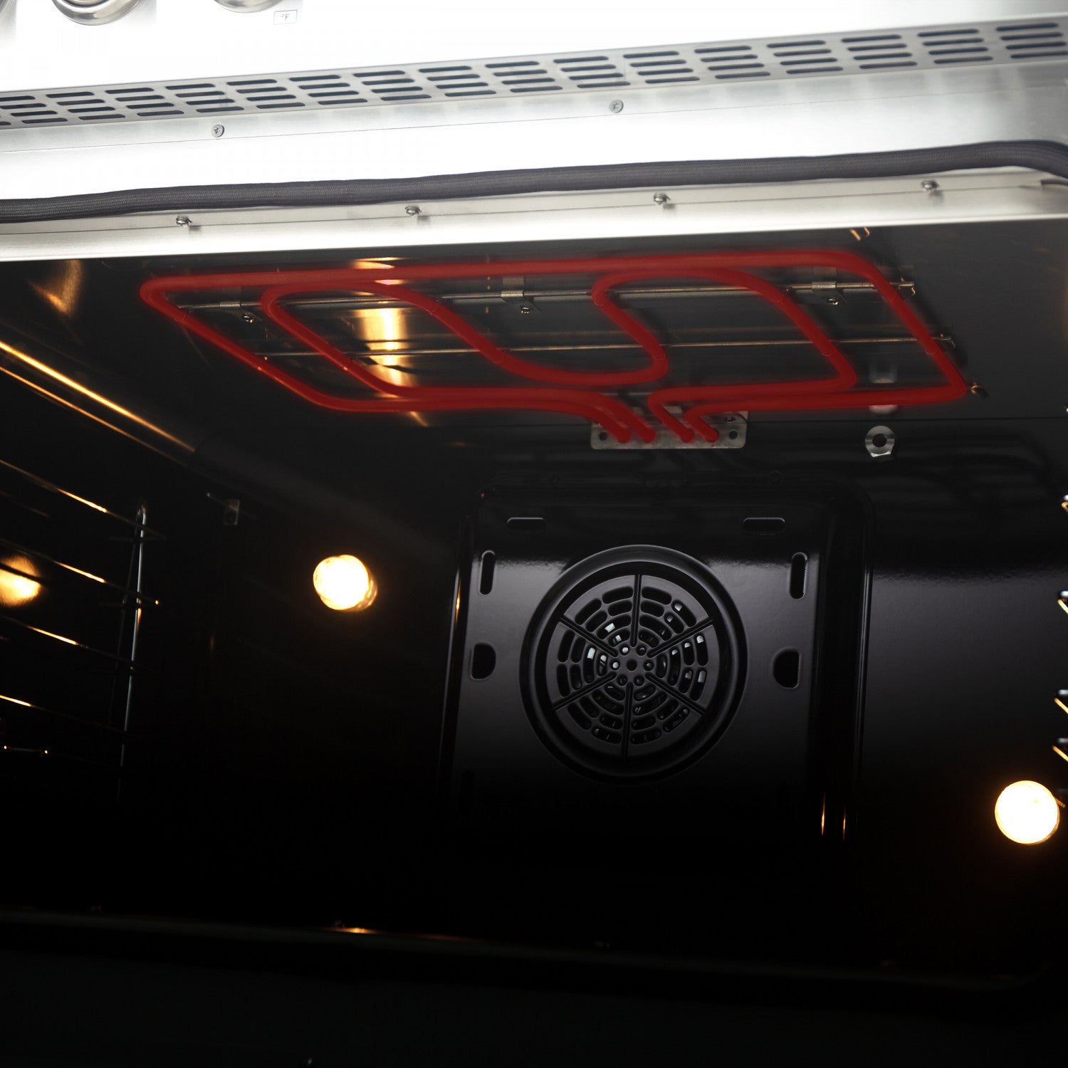 Forno Torino Stainless Steel 36" True Convection Induction Range with Air Fry and Air Sous Vide (5.36 Cu. Ft.) - FFSIN0936-36