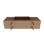 Applesham 63" TV Stand - Maple Cream