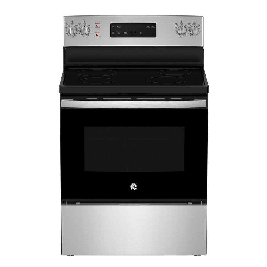 GE 30" Stainless Steel Freestanding Electric Range (5.0 Cu.Ft) - JCB630SVSS