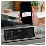 Café Stainless Steel 30" Electric Double Oven Range with Built-in Wifi and No-Preheat Air Fry (6.7 Cu. Ft) - CCES750P2MS1