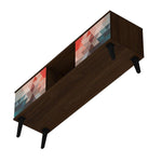 Derbent 53.5" TV Stand - Red/Blue