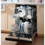 GE 24" Fingerprint Resistant Stainless Steel Dishwasher with Stainless Steel Interior and Third Rack- GDF650SYVFS