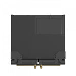 Forno Gallipoli 31" 17.5 Cu.Ft. Black French Door Refrigerator with Ice Maker - FFFFD1974-31BLK