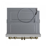 Forno Asti White 30" French Door Double Wall Oven with Dual True Convection and Air Fry (7.36 Cu. Ft.) - FBOEL1340-30WHT