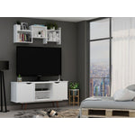 Applesham 54" TV Stand - White