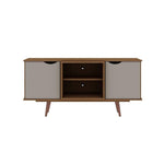 Applesham 54" TV Stand - Off White/Maple Cream
